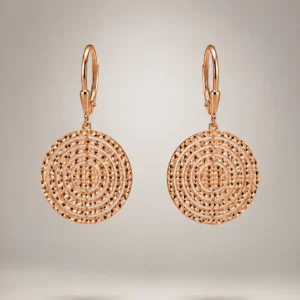 Sunehri Orbit Earrings