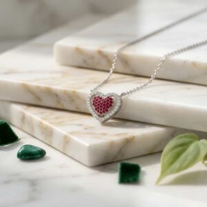 Noor Heart Necklace