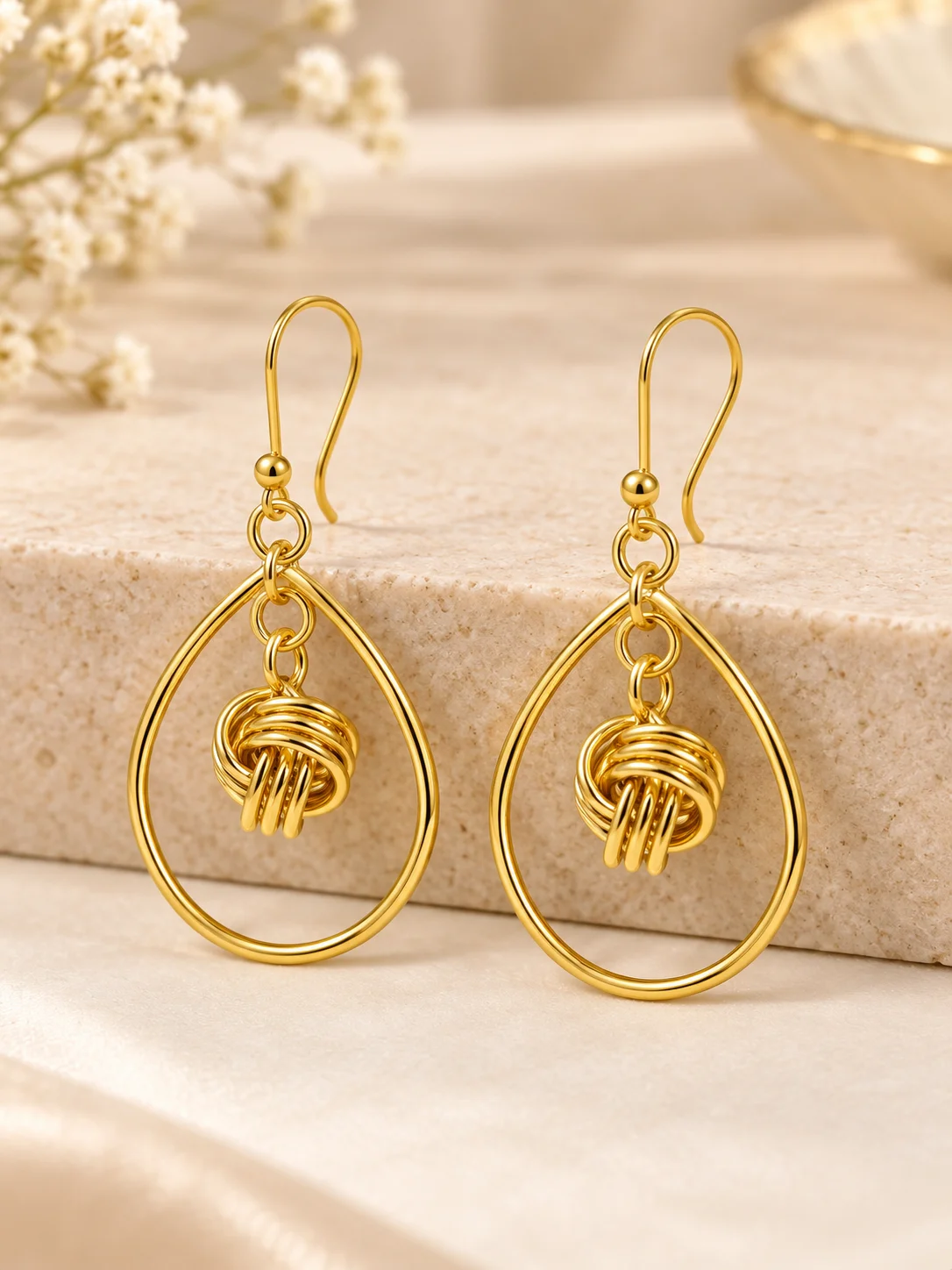 golden-knot-drop-earrings